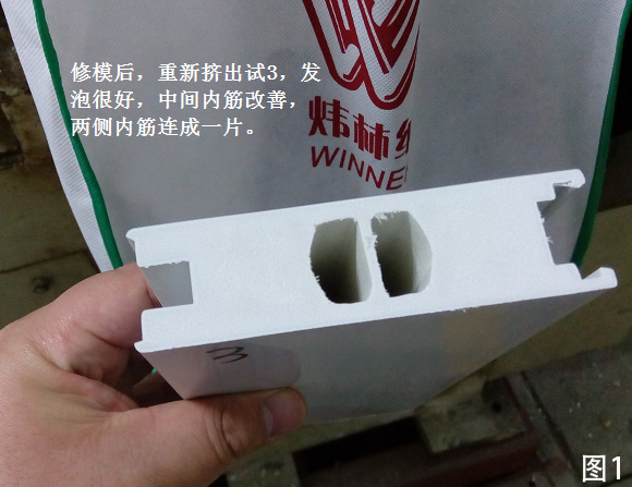 【广东】惠州客户用我司PVC发泡专用一包化助剂生产的门框成功送样美国客户1